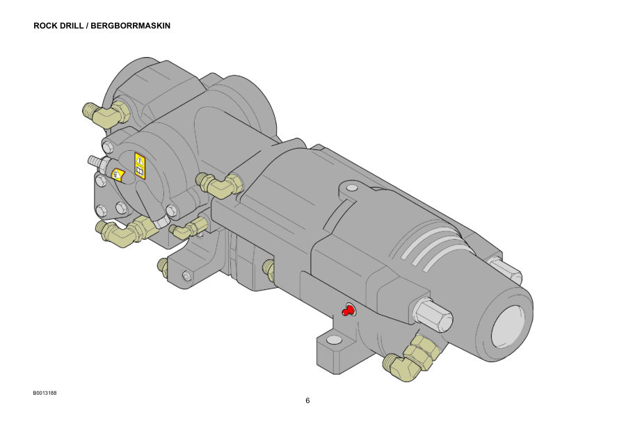 Atlas Copco COP 1532 Hydraulic Rock Drill