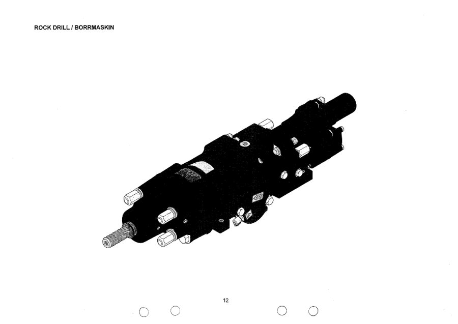 Atlas Copco COP 2238HD+ Hydraulic Rock Drill