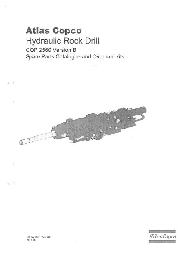 Atlas Copco COP 2560 Hydraulic Rock Drill
