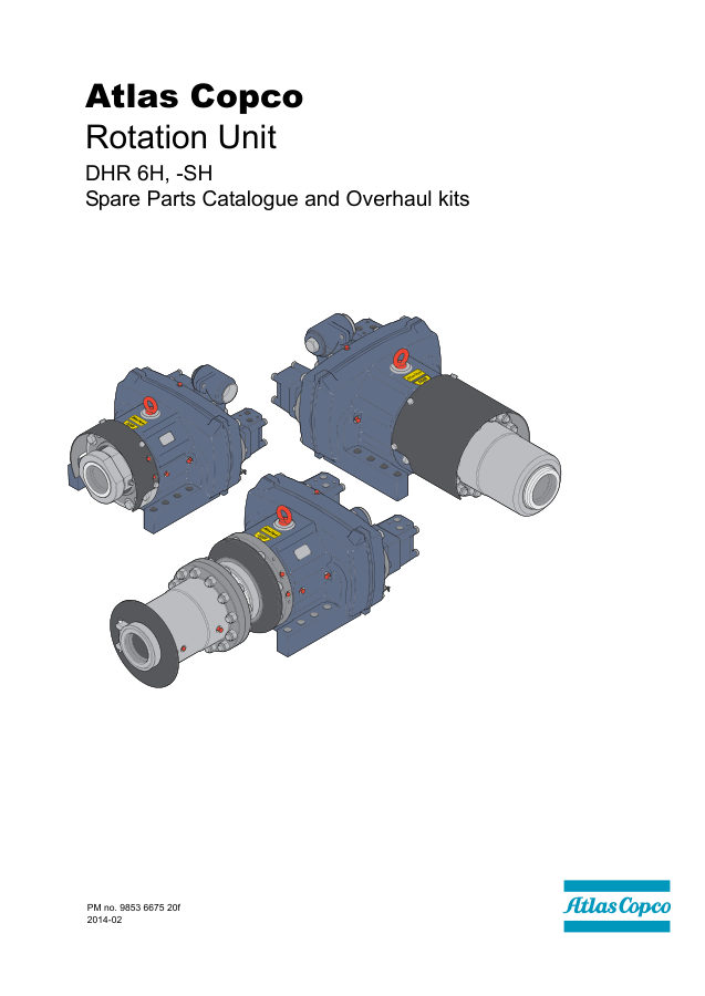 Atlas Copco DHR 6H-SH Hydraulic Rock Drill