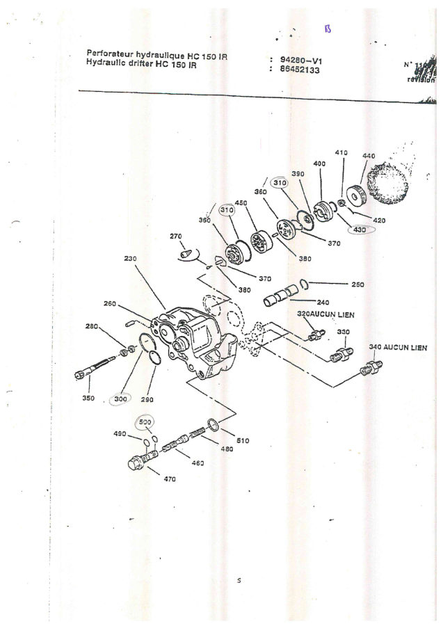 Ingersoll-Rand HC 150IR (1998) Hydraulic Rock Drill