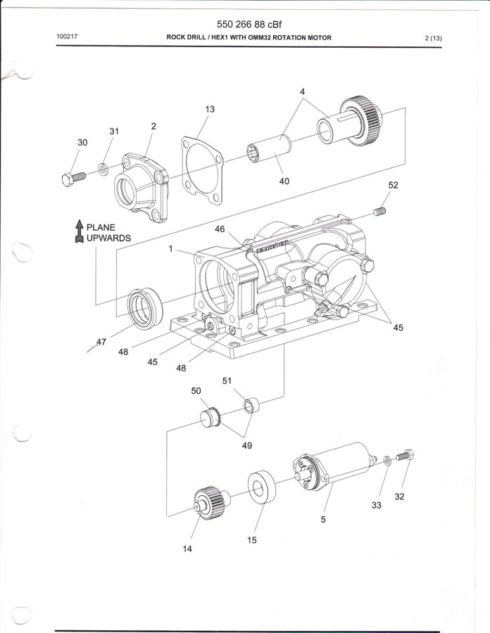 Sandvik HEX 1 Hydraulic Rock Drill