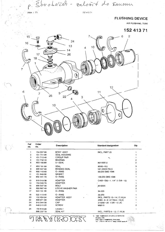 Sandvik HL 1000 (80) Front Head