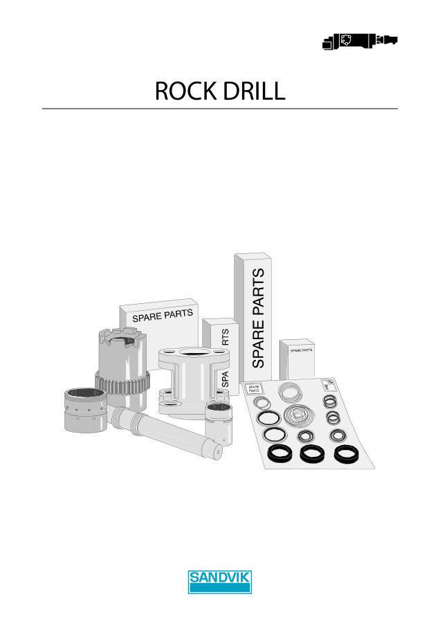 Sandvik HL 800T Hydraulic Rock Drill