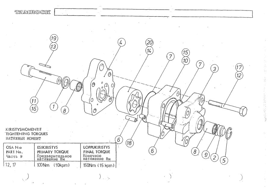Sandvik HLR 438 Hydraulic Rock Drill